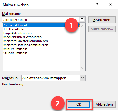 vba formularsteuerschaltflaeche makro zuweisen