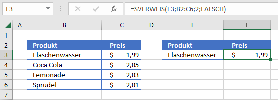 vba vlookup beispiel