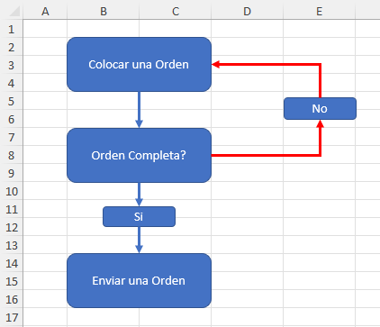 Color de Líneas Cambiado en Excel