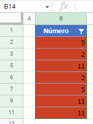 Datos Filtrados por Color de Relleno en Google Sheets