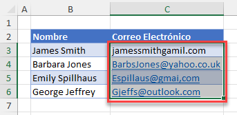 Datos Rodear los Datos No Válidos en Excel