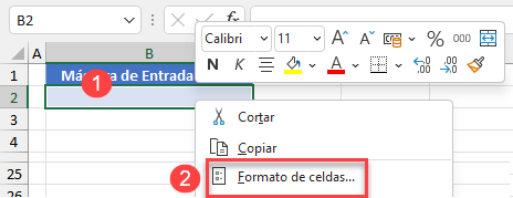 Formato de Celdas en Excel