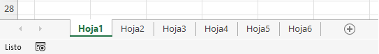 Hoja Seleccionada en Excel