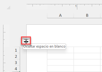 Ocultar Espacio en Blanco