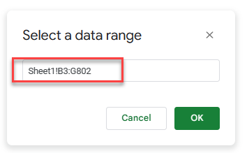 advanced filter gs data range