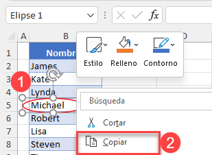 Copiar Forma en Excel