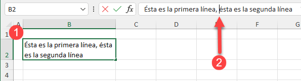 Editar Texto en Celda en Excel