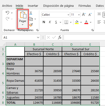 Importar un Documento / Tabla de Word a Excel o Google Sheets ...