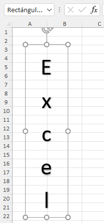 Texto Apilado en Excel