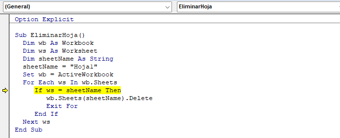 Depurar Error de Ejecución VBA 438