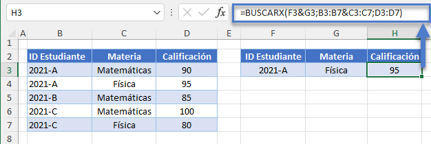 BUSCARX Múltiples Criterios de Búsqueda