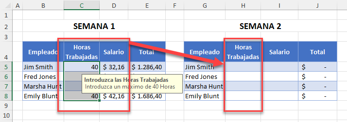 Cómo Copiar la Validación de Datos en Excel y Google Sheets