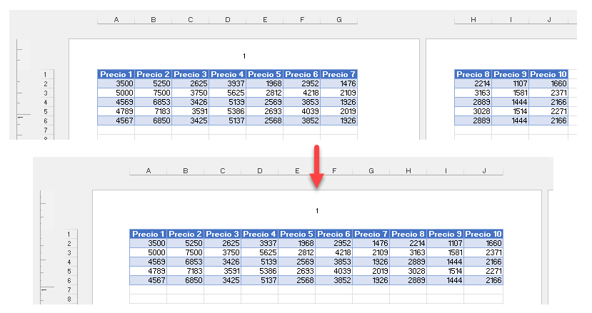 Cómo-Hacer-Que-Una Hoja Quepa En Una Sola Página en Excel