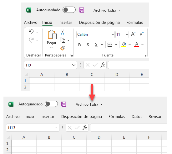 Cómo Mostrar u Ocultar la Barra de Herramientas en Excel