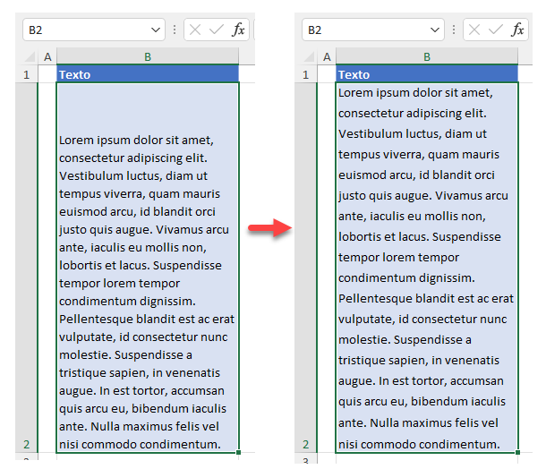 Cómo Usar el Interlineado en Excel y Google Sheets