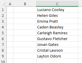 Datos Para Lista Desplegable en Excel