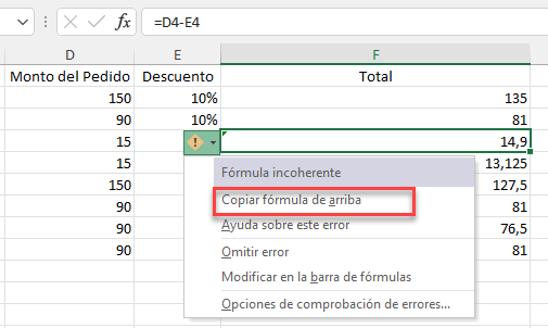 Fórmula Incoherente