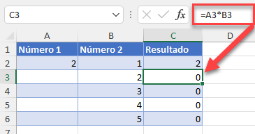 Fórmula con Referencia Desbloqueada en Excel