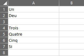 exemple sortie fonction split compare text