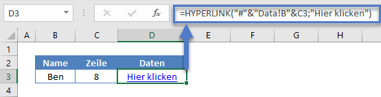 hyperlink funktion verwenden