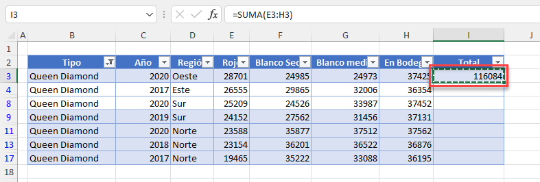 Buscar e Ir a Celdas Visibles en Excel