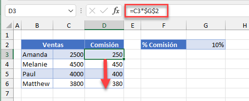 Cómo Anclar Una Celda en Excel y Google Sheets