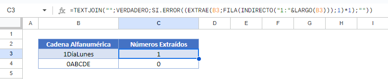 Cómo Eliminar Caracteres No Numéricos en Google Sheets