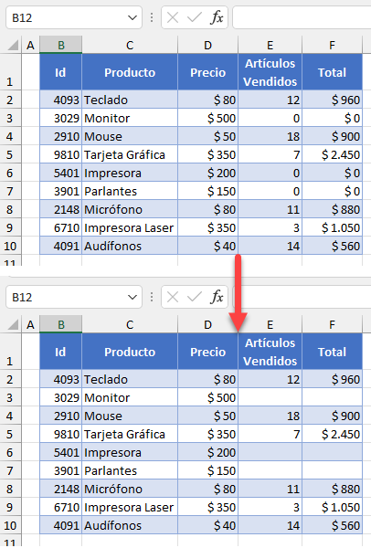 Cómo Ocultar Suprimir Ceros en Excel y Google Sheets