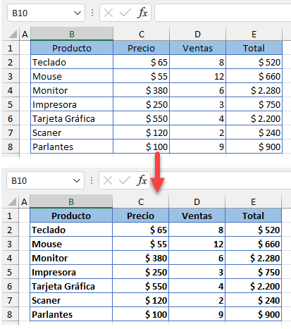 Cómo Poner Líneas en Negrita en Excel y Google Sheets