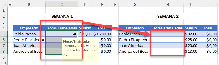 Copiar Reglas de Validación de Datos