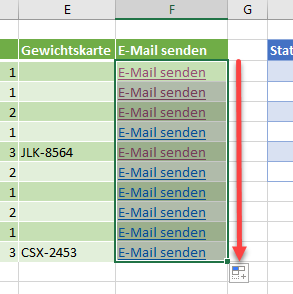 E Mail mit Formel senden spalte ausfuellen