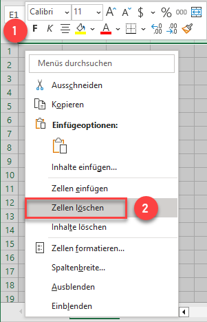 Endlose Spalten loeschen