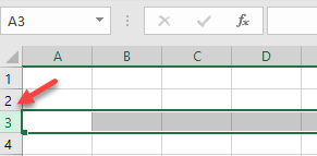 Excel Funktion Gehe zu Zeile Ergebnis