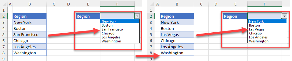 Listas Desplegables Dinámicas en Excel