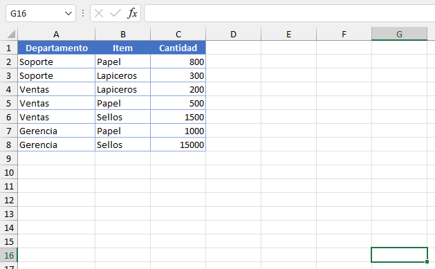 Localizar la Última Celda en Excel