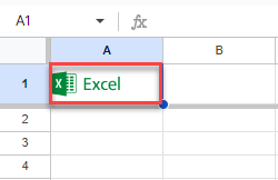 Logotipo Insertado en Celda en Google Sheets