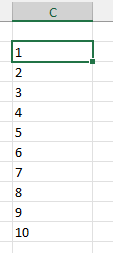 Números Ordenados de Menor a Mayor en Excel