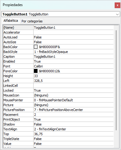 Propiedades del Botón de Alternancia