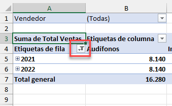 Tabla Filtrada Entre Dos Fechas