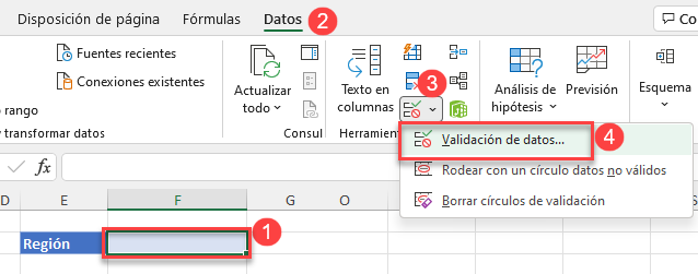 Validar Datos de Celda