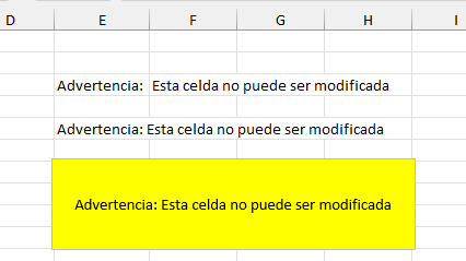 Vincular un Cuadro de Texto en Excel Ejemplo 2