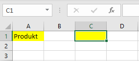 Zellenfarbe in Excel kopiert