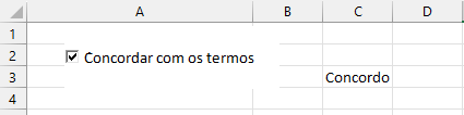 concordar termos selecao