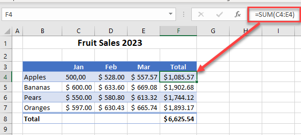 error in formulas value error fix