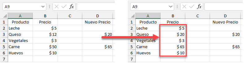 Cómo Copiar y Pegar Celdas Que No Estén en Blanco Omitir Espacios en Blanco en Excel