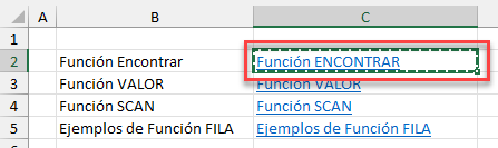 Copiar Hipervínculo en Excel