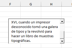 Ejemplo de Cuadro de Texto con Propiedades MultiLine ScrollBars