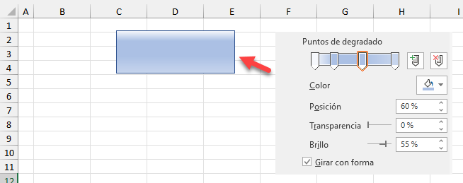 Elegir Puntos de Degredado