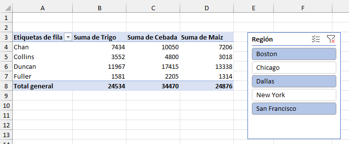 Filtrar-por-Varios-Valores con Segmentación de Datos