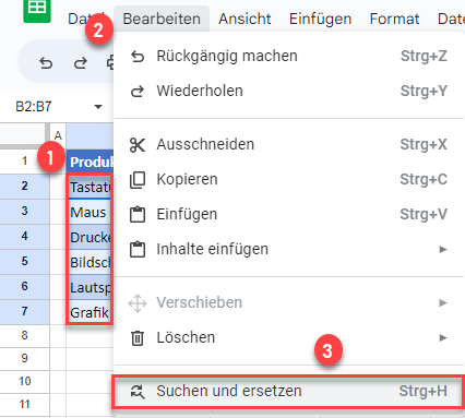 Leezeichen durch Unterstrich ersetzen detailliert GS